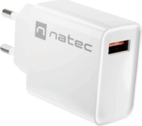 Natec Ribera NUC-2057 USB-A Hálózati Töltő Adapter 18W - Fehér