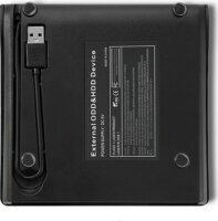 Qoltec Külső DVD-RW felvevő - Fekete