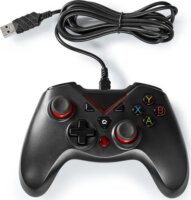 Nedis GGPD110BK Vezetékes gamepad - Fekete (PC)