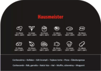 Hausmeister HM6932 2.5L Forrólevegős fritőz - Fekete