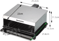Hausmeister HM8812 Retro szendvicssütő