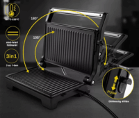 Hausmeister HM8811 Panini sütő - Fekete