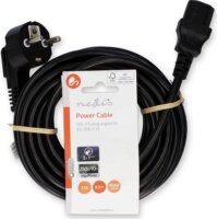 Nedis CEGL10000BK50 220V Hálózati tápkábel 5m - Fekete