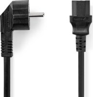 Nedis CEGL10000BK50 220V Hálózati tápkábel 5m - Fekete