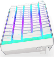 Endorfy Thock Compact Wireless Pudding Onyx White Gaming Billentyűzet - Német (Kailh BOX Black)