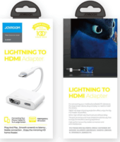 Joyroom S-H141 Lightning apa - HDMI / Lightning anya Adapter - Fehér