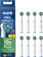 Oral-B Pro CrossAction Elektromos fogkefe Pótfej - Fehér (8db)
