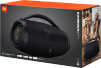 JBL Boombox 3 WIFI Hordozható bluetooth hangszóró - Fekete