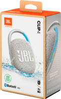 JBL Clip 4 Eco Vízálló Hordozható bluetooth hangszóró - Fehér