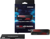 Samsung 4TB 990 Pro Heatsink M.2 PCIe 4.0 NVMe SSD