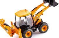 Siku JCB 4CX Kotró Munkagép - Sárga