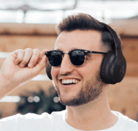 LAMAX Base2 Wireless Fejhallgató - Fekete