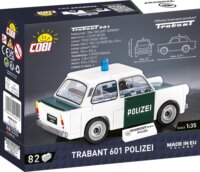 Cobi Trabant 601 Rendőrautó (1:35) 82 darabos építőjáték készlet
