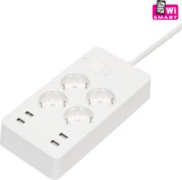 Home NV 4 WIFI 230V Smart elosztó 4 aljzatos 1.5m - Fehér