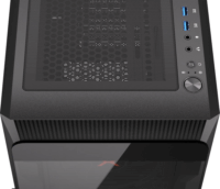 Krux Heko KRXD001 Számítógépház - Fekete