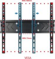 Esperanza ERW004 26"-70" LCD TV/Monitor fali tartó - Fekete