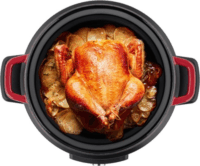 Tesla MultiCook MC600 Többfunkciós elektromos edény - Fekete/Piros