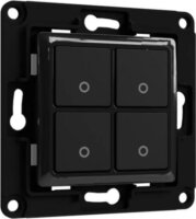 Shelly Wall Switch Okos Fali villanykapcsoló 4 gombos - Fekete