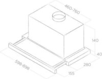 Elica Elite 14 Lux 90cm Páraelszívó - Inox