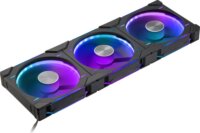 Phanteks D30 (Reversed Blade) 140mm PWM D-RGB Rendszerhűtő - Fekete/Fehér (3db/csomag)