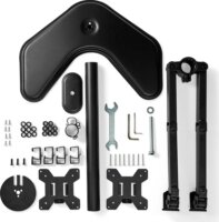 Nedis MMDOSD110BK 15"-32" LCD TV/Monitor asztali tartó kar - Fekete (2 kijelző)