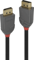 Lindy 36484 Anthra Line DisplayPort 1.4 - DisplayPort 1.4 Kábel 5m - Fekete