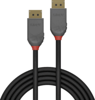 Lindy 36484 Anthra Line DisplayPort 1.4 - DisplayPort 1.4 Kábel 5m - Fekete