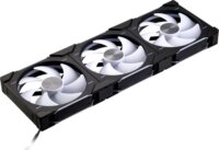 Phanteks D30 140mm PWM D-RGB Rendszerhűtő - Fekete/Fehér (3db/csomag)