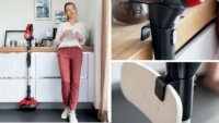 Bosch BCS711PET Porzsák nélküli álló porszívó - Fekete/Piros