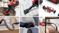 Bosch BCS711PET Porzsák nélküli álló porszívó - Fekete/Piros