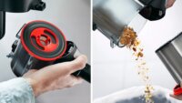 Bosch BCS711PET Porzsák nélküli álló porszívó - Fekete/Piros