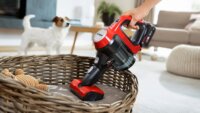 Bosch BCS711PET Porzsák nélküli álló porszívó - Fekete/Piros