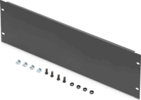 Digitus DN-19 BPN-04-SW 19" 4U Takarópanel - Fekete