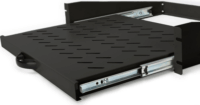 Digitus DN-19-TRAY-2-450-SW 19" 2U Kihúzható Polc - Fekete