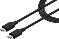 Genius ACC-C2CC-3A USB Type-C apa - USB Type-C apa 2.0 Adat és töltő kábel - Fekete (1.5m)