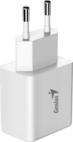 Genius PD-20AC 1x USB Type-C / 1x USB Type-A Hálózati töltő - Fehér (20W)
