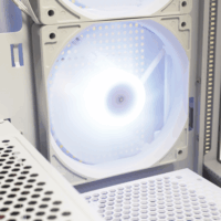 LC-Power LC-806W-ON Crosswind X Gaming Számítógépház - Fehér