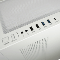 LC-Power LC-806W-ON Crosswind X Gaming Számítógépház - Fehér