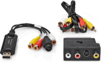 Nedis VGRRU101BK Video Grabber (USB / RCA / SCART)