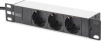 Digitus DN-10-SET-3 10" Fali rack szekrény szett 12U 312x300mm - Fekete