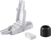 Equip 121162 CAT6A Szerszámmentes RJ45 dugó (5 db / csomag)