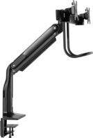 Hagor 8703 17"-32" LCD TV/Monitor asztali tartó - Fekete (2 kijelző)