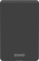 Savio AK-65 2.5" USB 3.0 Külső HDD/SSD ház - Fekete