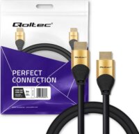 Qoltec 50356 HDMI - HDMI 2.1 Kábel 3m - Fekete