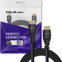 Qoltec 50353 HDMI - HDMI 2.1 Kábel 5m - Fekete