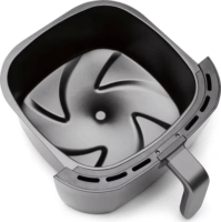 Nutribullet NBA071B AirFryer Forrólevegős sütő 7L 1800 Watt - Fekete