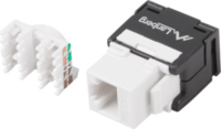 Lanberg RJ45 aljzat - LSA UTP aljzat Cat.5e Keystone Modul
