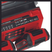 Einhell 4512102 Power X-Quattrocharger 18V Négyes Aakkutöltő 4000mAh