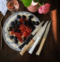 Opinel 002568 Facette Mix Kés készlet (4db) - Kőrisfa - 11cm