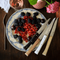 Opinel 002498 Facette Kés készlet (4db) - Fényes olívafa - 11cm